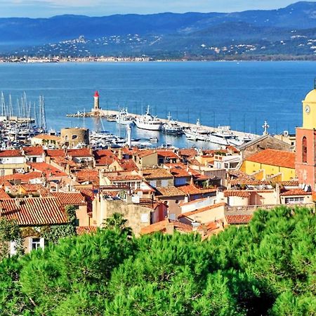 Maison Charmante A Cogolin Avec Vue Sur La Mer Et Piscine Buitenkant foto