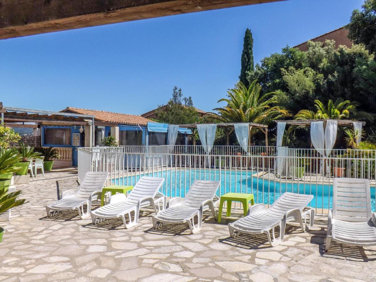 Maison Charmante A Cogolin Avec Vue Sur La Mer Et Piscine Buitenkant foto
